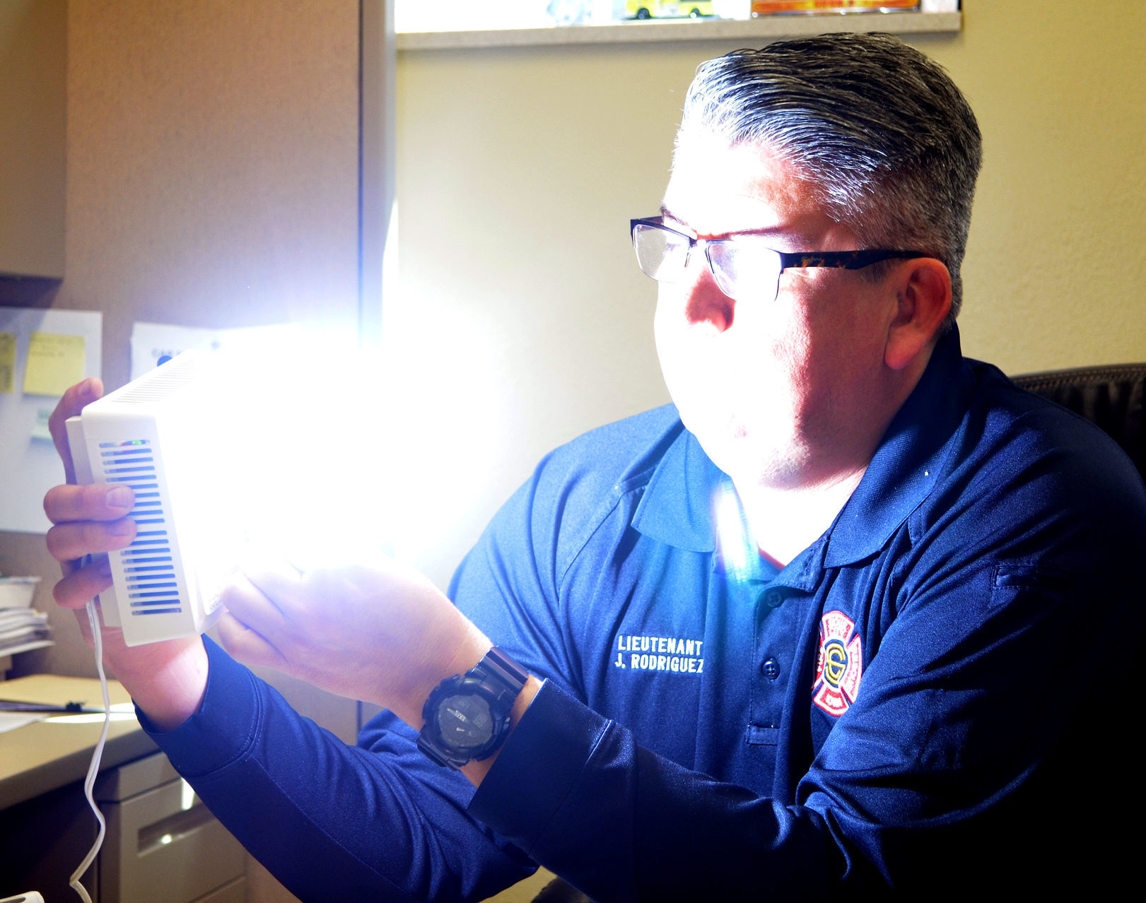 Joe Rodriguez hearing impaired smoke alarm